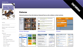 Screenshot of designinginterfaces.com